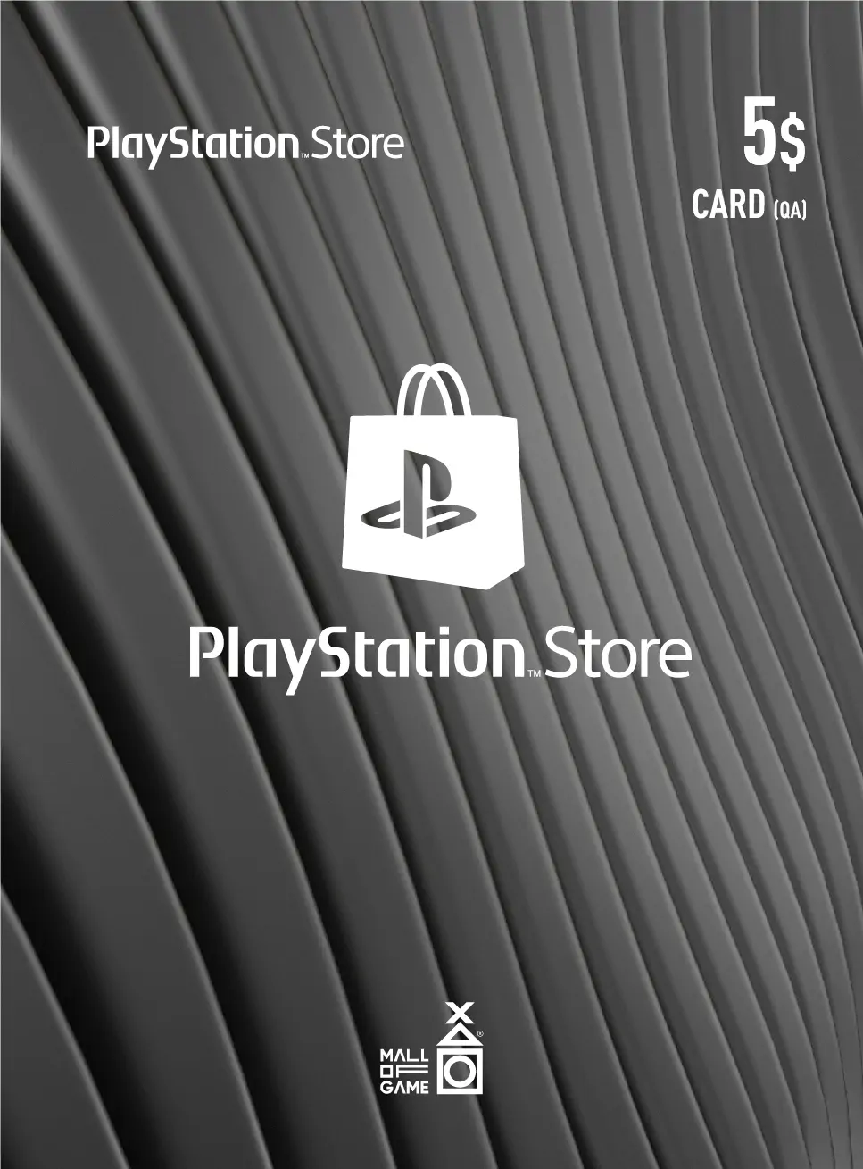 PlayStation™Store USD5 Gift Cards (QA)